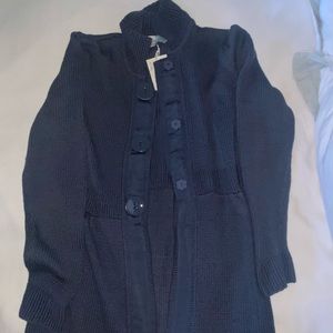 Boden Women’s Navy Long Knit Cardigan